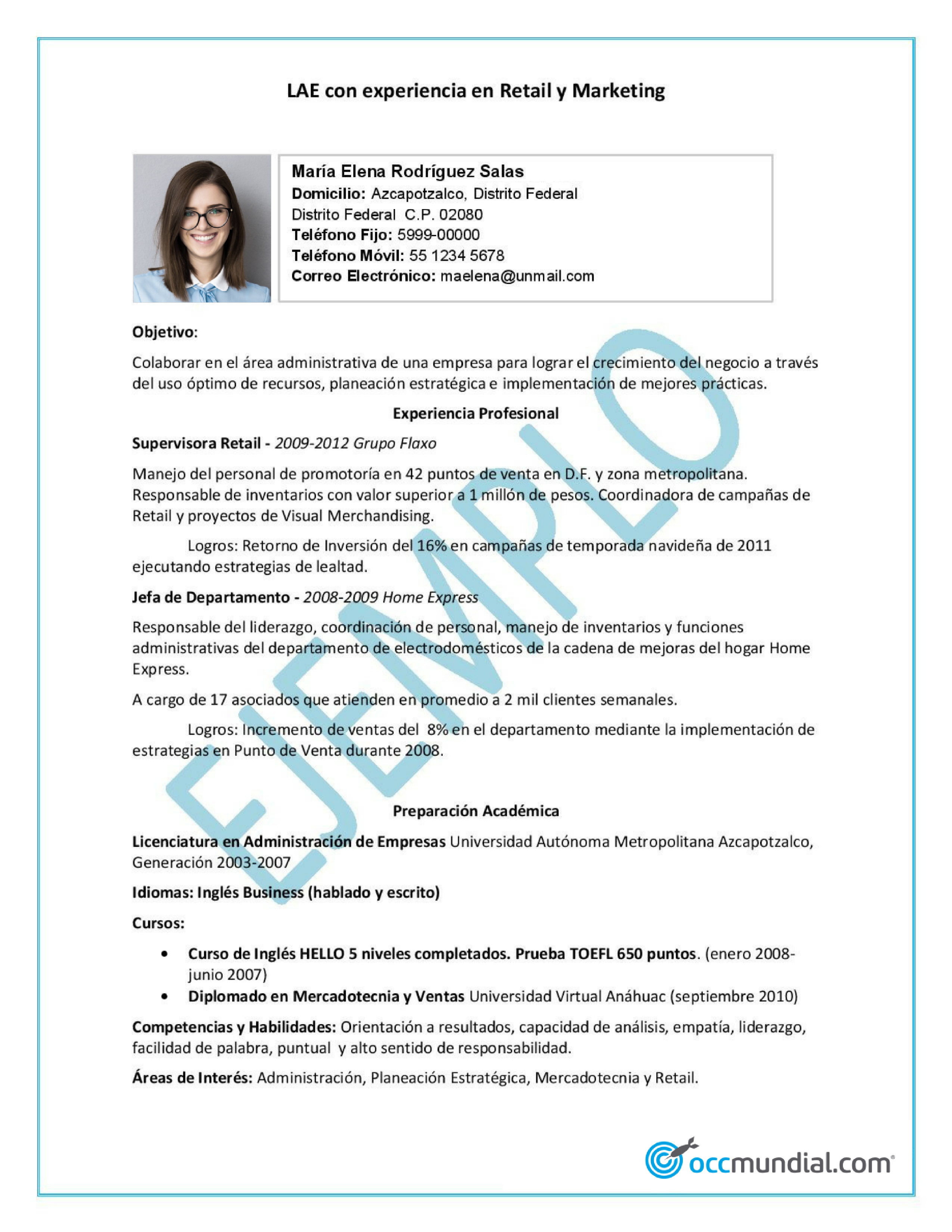 Curriculum Vitae ¡aprende A Hacerlo En Solo 7 Pasos