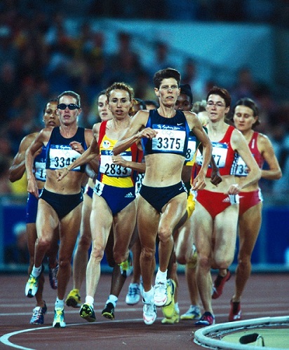 Marla Runyan 2000 Olympic Games Sydney,Australia Photo: Victah@Photo Run