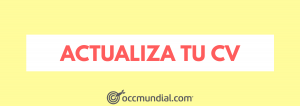 ACTUALIZA TU CV