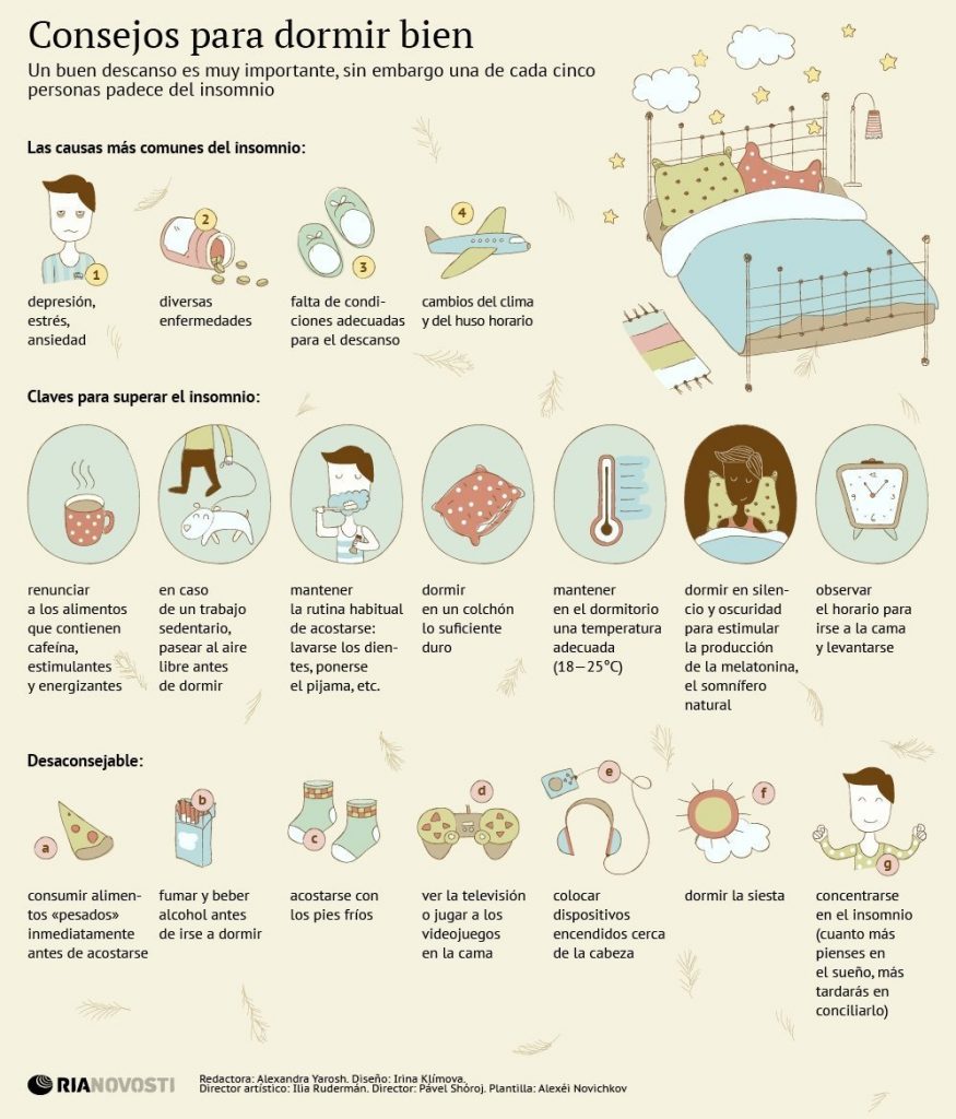 consejos dormir bien
