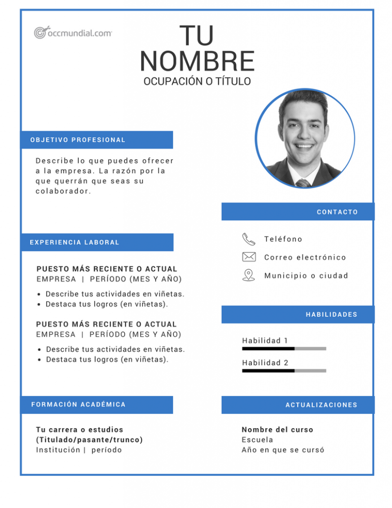 pickingupmymat: 20 Fresh Curriculum Vitae Con Foto Word