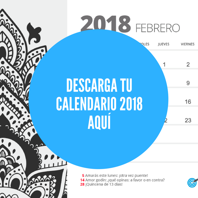Calendario godín 2018